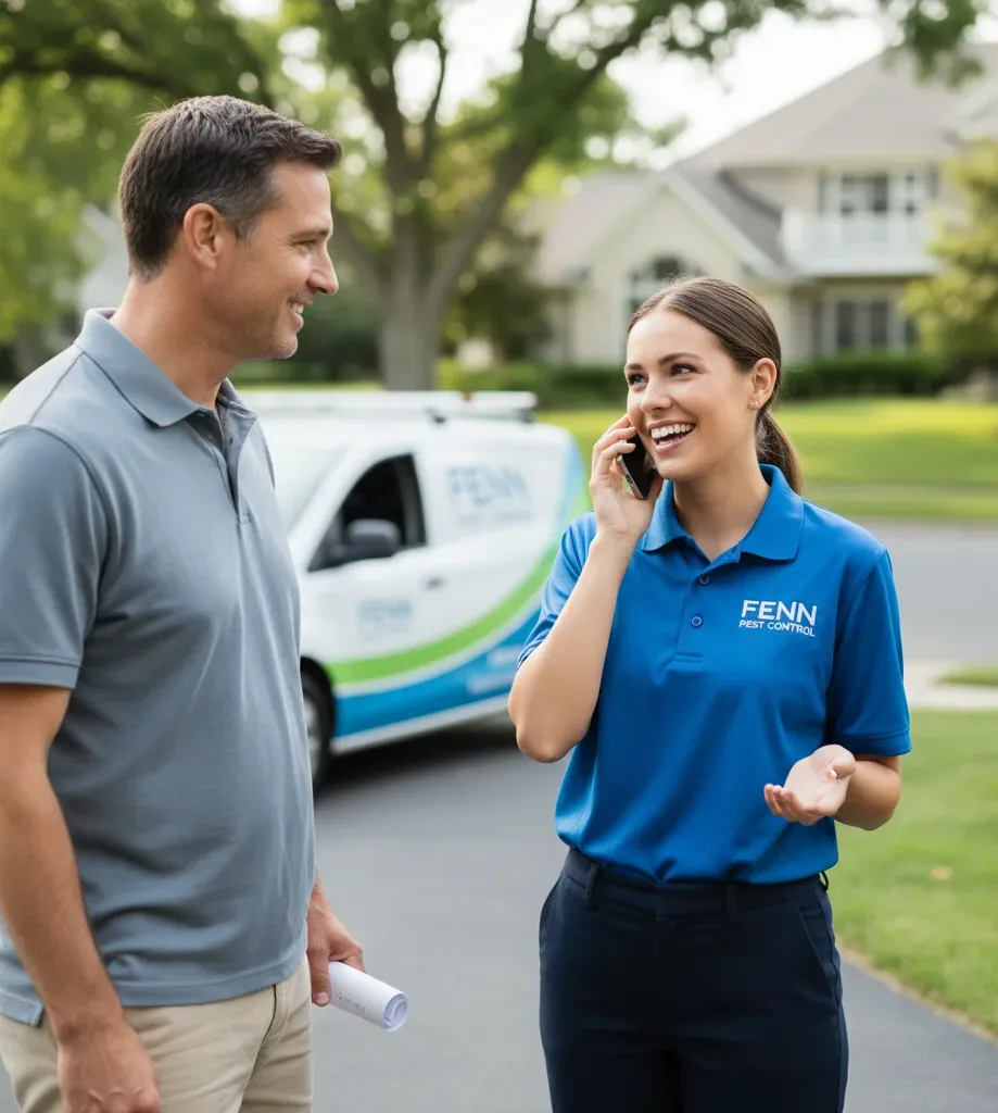 Fenn Pest Control customer support in Moriches